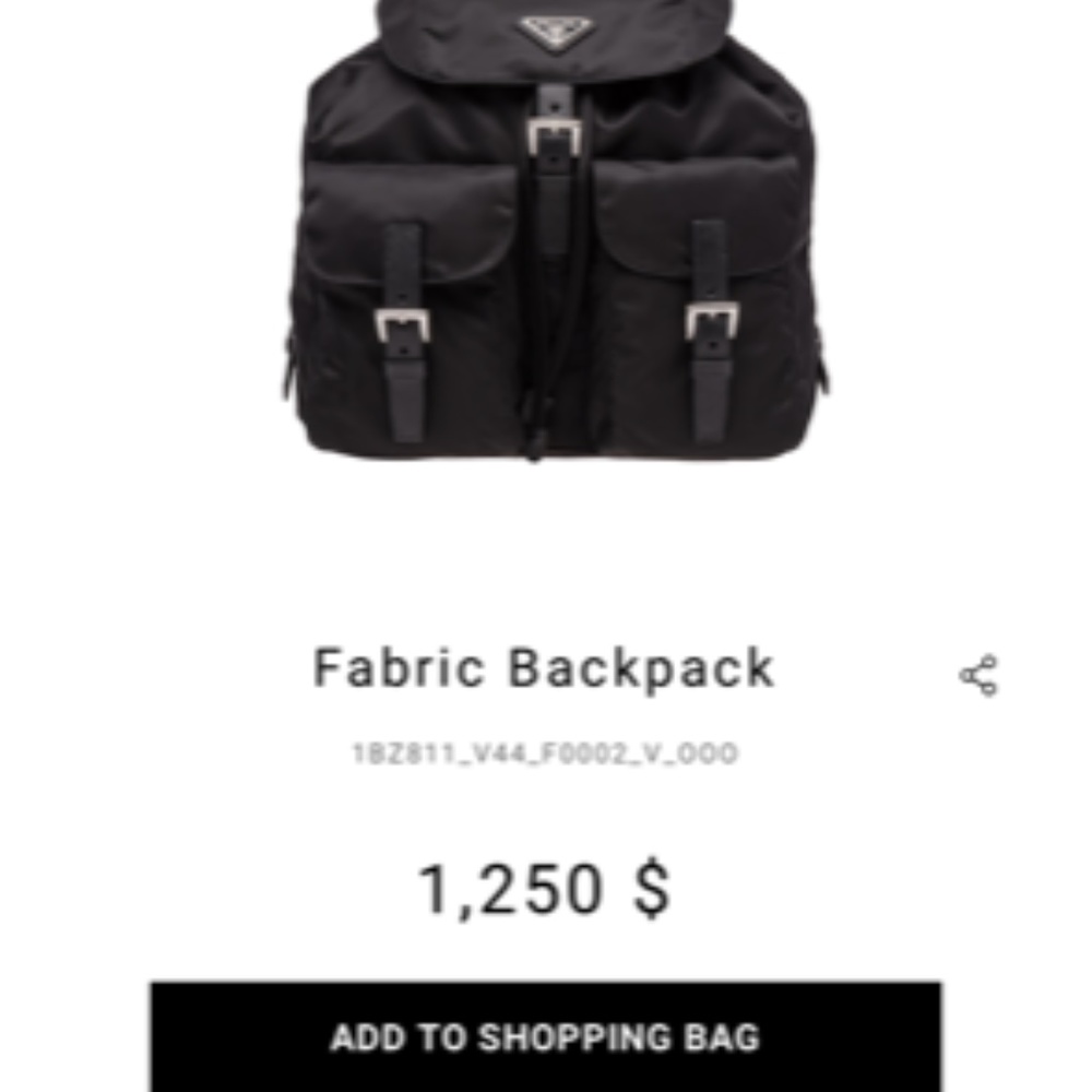 Prada Backpack - image 4